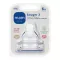 MAM Tetina talla 3 6+ meses silicona, 2 uds