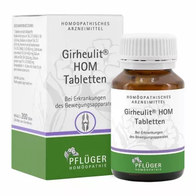 Tabletas Girheulit Hom, 200 st
