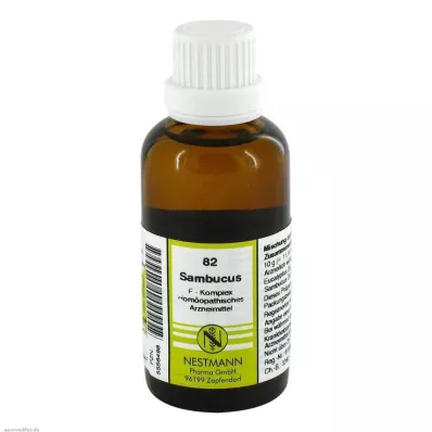 SAMBUCUS Complejo F nº 82 Dilución, 50 ml SAMBUCUS Complejo F nº 82 Dilución, 50 ml