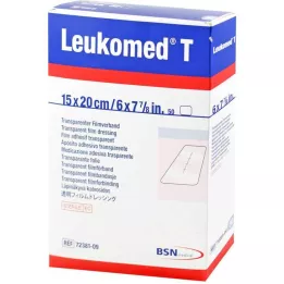 LEUKOMED esparadrapo transp.estéril 15x20 cm, 50 uds