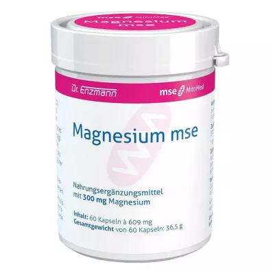 MAGNESIUM MSE Cápsulas, 60 uds