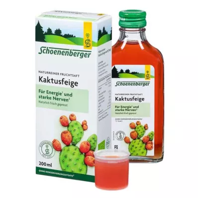 KAKTUSFEIGE Zumo ecológico Schoenenberger, 200 ml KAKTUSFEIGE Zumo ecológico Schoenenberger, 200 ml