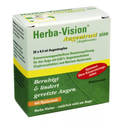 HERBA-VISION Colirio de eufrasia, 20X0,4 ml