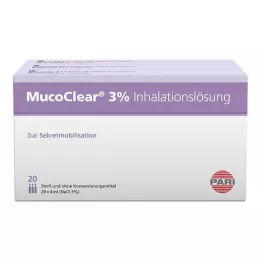 MUCOCLEAR Solución de inhalación de NaCl al 3%, 60X4 ml