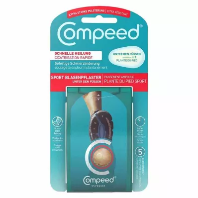 COMPEED Esparadrapo bajo los pies, 5 piezas