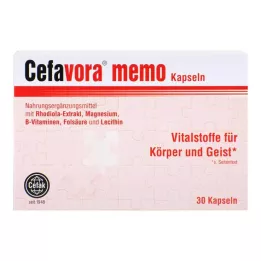 CEFAVORA memo cápsulas de gelatina blanda, 30 uds