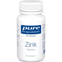 PURE ENCAPSULATIONS Zinc Citrato de Zinc Cápsulas, 60 Cápsulas