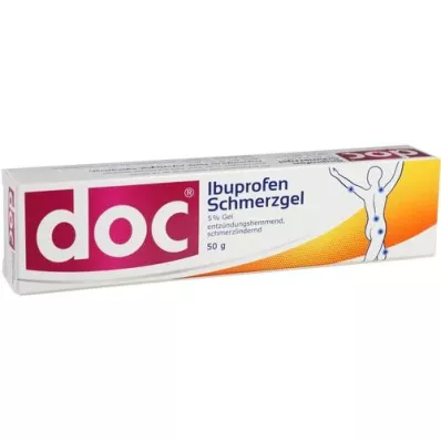 DOC IBUPROFEN Gel para el dolor 5%, 50 g