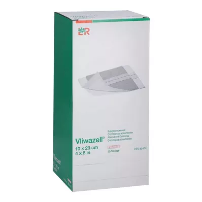 VLIWAZELL Compresas absorbentes estériles 10x20 cm, 30 uds