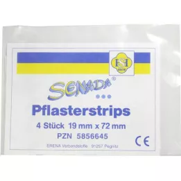 SENADA Tiras de yeso 19x72 mm, 4 uds