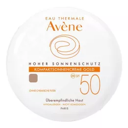 AVENE Crema solar compacta SPF 50 oro, 10 g