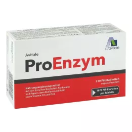 PROENZYM comprimidos con cubierta entérica, 210 unidades