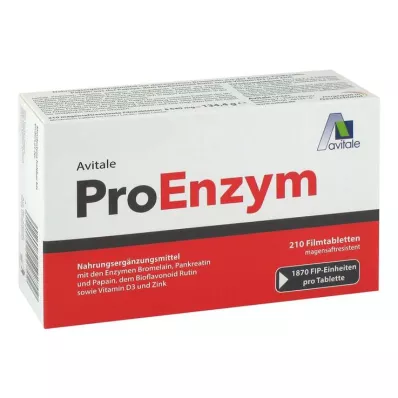PROENZYM comprimidos con cubierta entérica, 210 unidades