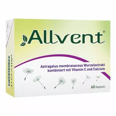 Cápsulas Allvent, 60 piezas