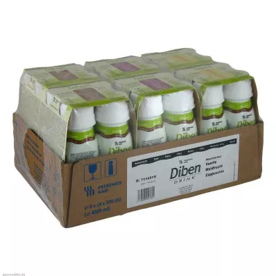 DIBEN DRINK Cartón mixto 1,5 kcal/ml, 24X200 ml