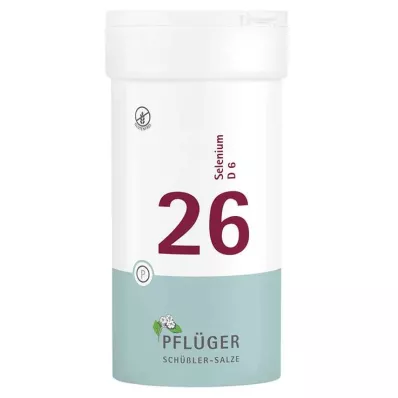 Bioquímica Pflueger 26 Selenio D 6 tabletas, 400 st