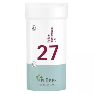 Bioquímica Pflueger 27 Kalium bichromicum D 6 tabletas, 400 st