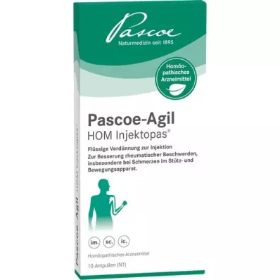 PASCOE-Agil HOM Injektopas Ampollas, 10X2 ml