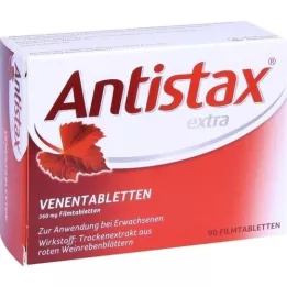 ANTISTAX comprimidos de vena extra, 90 uds