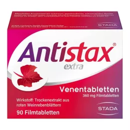 ANTISTAX comprimidos de vena extra, 90 uds