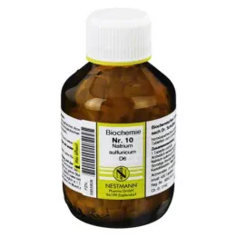 BIOCHEMIE 10 Natrium sulphuricum D 6 comprimidos, 400 uds