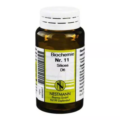 BIOCHEMIE 11 Silicea D 6 Comprimidos, 100 uds