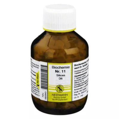BIOCHEMIE 11 Silicea D 6 Comprimidos, 400 uds