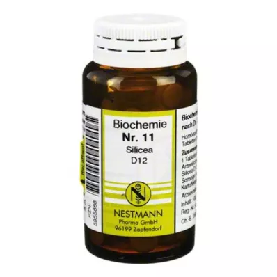 BIOCHEMIE 11 Silicea D 12 Comprimidos, 100 uds