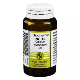 BIOCHEMIE 12 Calcium sulphuricum D 6 comprimidos, 100 uds