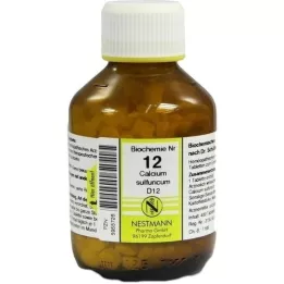 BIOCHEMIE Calcium sulphuricum D 12 comprimidos, 400 uds