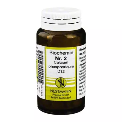 BIOCHEMIE 2 Calcio fosfórico D 12 comprimidos, 100 uds BIOCHEMIE 2 Calcio fosfórico D 12 comprimidos, 100 uds