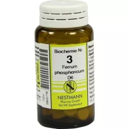 BIOCHEMIE 3 Ferrum phosphoricum D 6 comprimidos, 100 uds