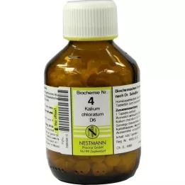 BIOCHEMIE 4 Kalium chloratum D 6 comprimidos, 400 uds