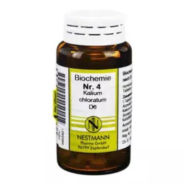BIOCHEMIE 4 Kalium chloratum D 6 comprimidos, 100 uds