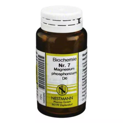 BIOCHEMIE 7 Magnesio fosfórico D 6 comprimidos, 100 uds