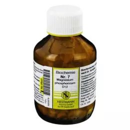 BIOCHEMIE 7 Magnesio fosfórico D 12 comprimidos, 400 uds