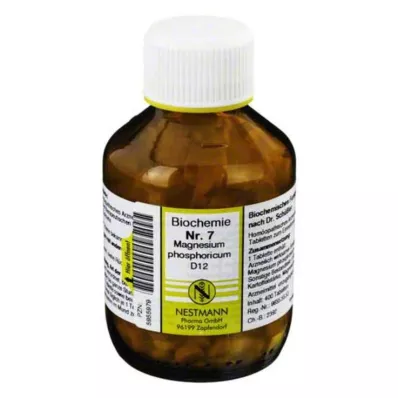 BIOCHEMIE 7 Magnesio fosfórico D 12 comprimidos, 400 uds
