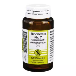 BIOCHEMIE 7 Magnesio fosfórico D 12 comprimidos, 100 uds