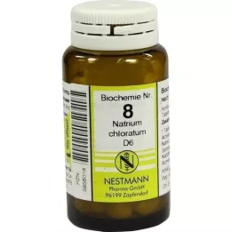 BIOCHEMIE 8 Natrium chloratum D 6 comprimidos, 100 uds