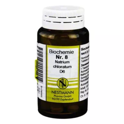 BIOCHEMIE 8 Natrium chloratum D 6 comprimidos, 100 uds