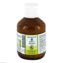 BIOCHEMIE 8 Natrium chloratum D 12 comprimidos, 400 uds