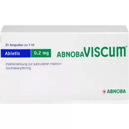 ABNOBAVISCUM Abietis 0,2 mg ampollas, 21 uds