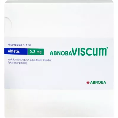 ABNOBAVISCUM Abietis 0,2 mg ampollas, 48 uds