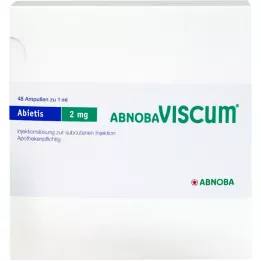 ABNOBAVISCUM Abietis 2 mg ampollas, 48 uds