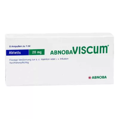 Abnobaviscum Abietis 20 mg ampollas (8 uds)