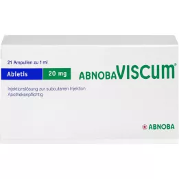 ABNOBAVISCUM Abietis 20 mg ampollas, 21 uds