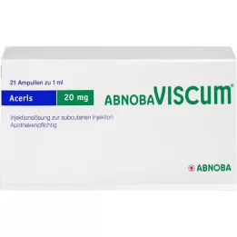 ABNOBAVISCUM Aceris 20 mg ampollas, 21 uds