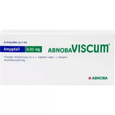 ABNOBAVISCUM Ampollas Amygdali 0,02 mg, 8 uds