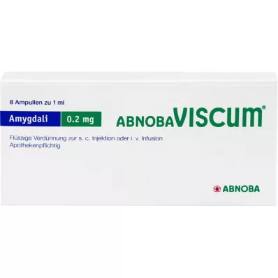 ABNOBAVISCUM Ampollas Amygdali 0,2 mg, 8 uds