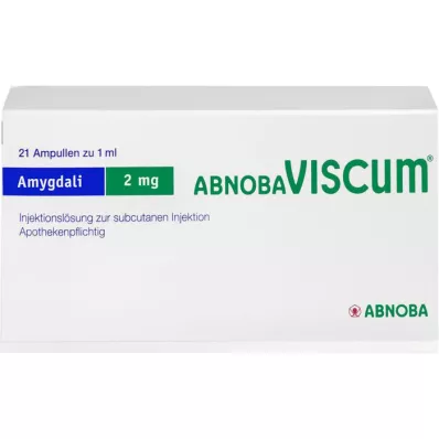 ABNOBAVISCUM Ampollas Amygdali 2 mg, 21 uds